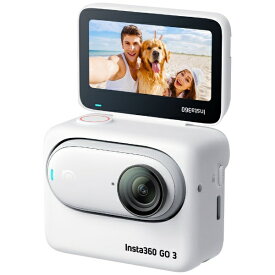 INSTA360｜インスタ360 アクションカメラ Insta360 GO 3 (64GB) アークティックホワイト CINSABKAGO301