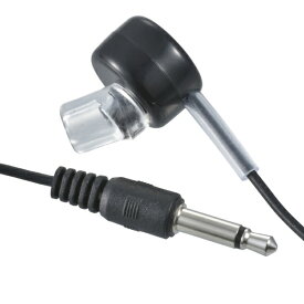 オーム電機｜OHM ELECTRIC イヤホン カナル型 片耳 ブラック EAR-B355-K [φ3.5mm ミニプラグ]