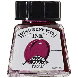 ウィンザー＆ニュートン｜WINSOR & NEWTON ウィンザー＆ニュートン　ドローイングインク　14mL　542　パープル（964） 19501542