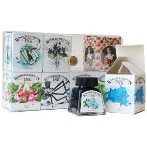 ウィンザー&ニュートン|WINSOR & NEWTON ドローイングインク 14mLボトル 8色セット 19509808