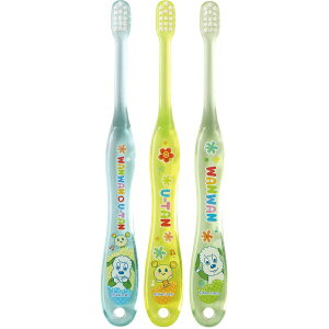 Skater|スケーター 乳児用 クリア歯ブラシ 3本セット いないいないばあっ! TB4SCT