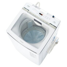 【無料延長保証「自然故障プラン」】 AQUA｜アクア インバーター全自動洗濯機 ホワイト AQW-VX8P(W) [洗濯8.0kg /乾燥3.0kg /簡易乾燥(送風機能) /上開き]【rb_makerA】