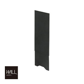 NAKAMURA｜ナカムラ WALL V2キャスター ロータイプ用 スライド式バックパネル サテンブラック WL6P75119