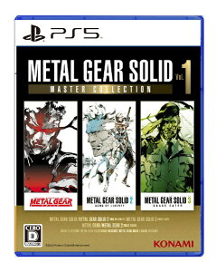 �R�i�~�f�W�^���G���^�e�C�����g�bKonami Digital Entertainment METAL GEAR SOLID: MASTER COLLECTION Vol.1�yPS5�z �y��������z���s�z