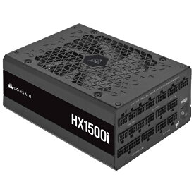 CORSAIR｜コルセア PC電源 HX1500i ATX 3.0 ブラック CP-9020261-JP [1500W /ATX /Platinum]