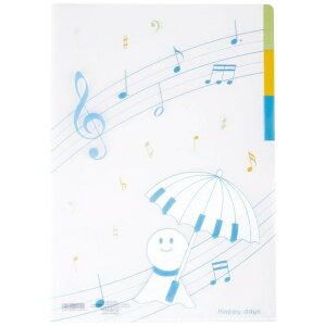 セトクラフト|SETOCRAFT 3ポケットファイルA4(Happy days) SCB-2108