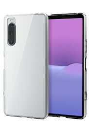 ELECOM｜エレコム Xperia 10 V （ SO-52D / SOG11 ） ケース ハイブリッド カバー 衝撃吸収 背面カメラ周り保護 ストラップホール付 極み設計 クリア PM-X232HVCKCR