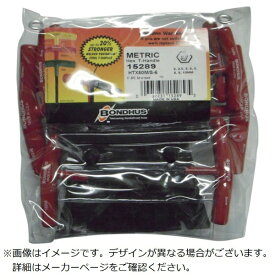 ボンダス｜BONDHUS ボンダス 全長152mm 六角T−ハンドル セット 8本組（2−10mm＋スタンド） HTX80MS6 【メーカー直送・代金引換不可・時間指定・返品不可】
