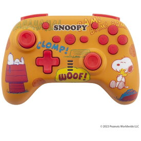 タイプツー｜TYPE II SWITCH用スヌーピーワイヤレスコントローラー ポップオレンジ T2-SNPSWLC-PO【Switch】