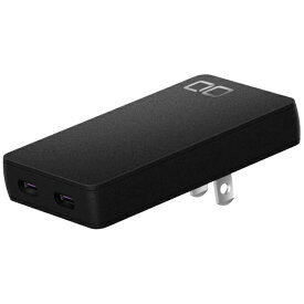 CIO｜シーアイオー NovaPort SLIM 65W PD対応AC充電器 GaN　USB-C×2ポート ブラック CIO-G67W2C-S-BK [2ポート /USB Power Delivery対応 /Smart IC対応 /GaN(窒化ガリウム) 採用]