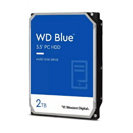 WESTERN DIGITAL｜ウェスタン デジタル WD20EARZ 内蔵HDD SATA接続 WD Blue(64MB/5400RPM/CMR) [2TB /3.5インチ]