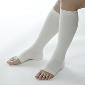 砂山靴下｜Sunayama Socks ふくらはぎすっきりサポーター オフホワイト