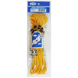 ユタカメイク｜YUTAKA ユタカ A-81イエロー パイレンカラーロープ 4mmX8m