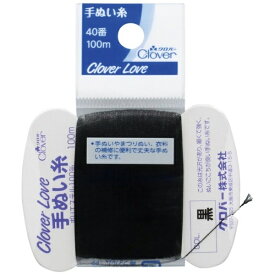 クロバー｜Clover 手ヌイ糸 黒 63542