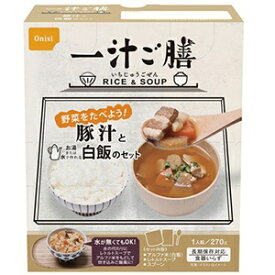 尾西食品｜Onisi Foods 一汁ご膳 270g 豚汁 [5年保存]