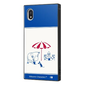 イングレム｜Ingrem Xperia Ace III / 『ムーミン』/耐衝撃ハイブリッドケース RIVIERA_砂のお城 IQ-AXPAM3K3TB/MT50
