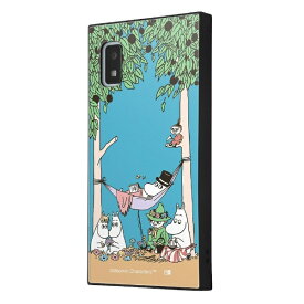 イングレム｜Ingrem AQUOS wish3/ 『ムーミン』/耐衝撃ハイブリッドケース ムーミン一家と仲間達 IQ-AAQL1K3TB/MT25