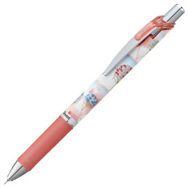 ぺんてる｜Pentel 【限定】ボールペン 0.5 エナージェル うちわ(インク:黒) BLN75SM6-A
