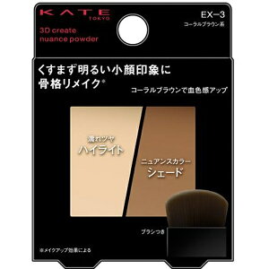 �J�l�{�E�bKanebo KATE�i�P�C�g�j3D�N���G�C�g�j���A���X�p�E�_�[ EX-3 �R�[�����u���E���n