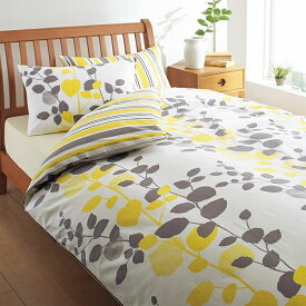 西川｜NISHIKAWA 【掛け布団カバー】 mee ME65DL ダブルサイズ 190×210cm 西川 イエロー 218745297 [ダブルサイズ]