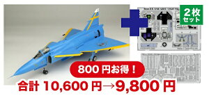 プラッツ|PLATZ 1/48 スウェーデン空軍 JA37 ヤクトビゲン“ブルーピーター“ スウェーデン空軍75周年記念塗装機 専用エッチングパーツ付属 イタレリ