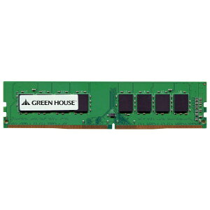 GREEN HOUSEbO[nEX ݃ PC4-21300iDDR4-2666MHzjΉfXNgbvp\Rp GH-DRF2666-4GB [DIMM DDR4 /4GB /1]