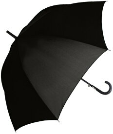 中谷｜NAKATANI 雨傘 長傘 無地 FRP骨 ブラック 133-009 [雨傘 /メンズ /65cm]