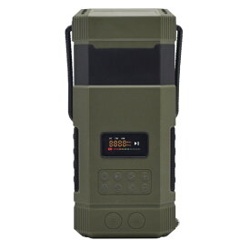 meishin 360°ランタン搭載IPX6AM/FMラジオ オリーブグリーン MFER01 [ワイドFM対応 /防水ラジオ /AM/FM]