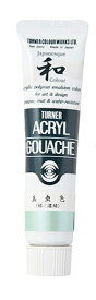 ターナー色彩｜TURNER COLOUR 絵具 20ml アクリルガッシュ ジャパネスクカラー 玉虫色(緑/濃緑) AG020398