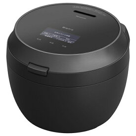 【無料延長保証「自然故障プラン」】 パナソニック｜Panasonic 可変圧力IHジャー炊飯器 Bistro ブラック SR-V10BA-K [5.5合 /圧力IH]