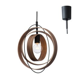 【エントリーで最大全額ポイント還元｜12/11まで】 インターフォルム｜INTERFORM ペンダントライト Peenranta(ペーンランタ) ブラウン 電球別売品(E26/60W迄使用可能) LT-2648BN [E26]