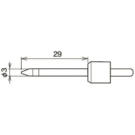 太洋電機産業｜TAIYO ELECTRIC IND グット　替えこて先　MSD−20用 MSD20HRTB