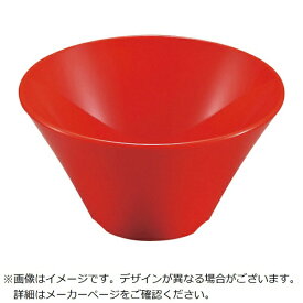 遠藤商事｜Endo Shoji TKG　エンテック　メラミン　シンプル食器　めん鉢18　SP−88R　赤 RMV4501 【メーカー直送・代金引換不可・時間指定・返品不可】
