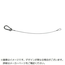 トラスコ中山｜TRUSCO NAKAYAMA TRUSCO　オールステンレスワイヤカットロープ両端ワッパ＋片側スナップフック付　1．0Φ×600mm SCWSF10060
