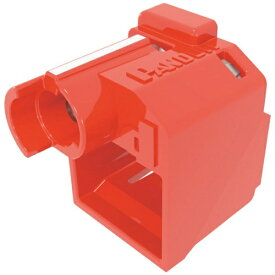 パンドウイット｜PANDUIT パンドウイット　パッチコードロック（LANケーブルロック）　赤　100個入り　専用工具5個付き　PSL−DCPLRE−C PSLDCPLREC