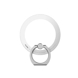 UNIQ�b���j�[�N �}�O�l�b�g�ȒP���E�X�}�z�����O iRingMag Pearl White UMS-IR15MGCW2
