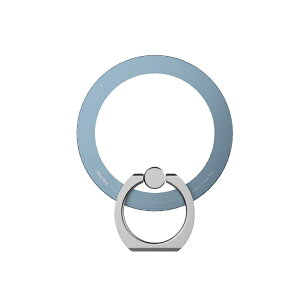 UNIQ�b���j�[�N �}�O�l�b�g�ȒP���E�X�}�z�����O iRingMag STEEL BLUE UMS-IR15MGSB2