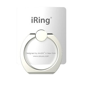 UNIQ�b���j�[�N �X�}�[�g�t�H�������O iRing PearlWhite UMS-NIRPW
