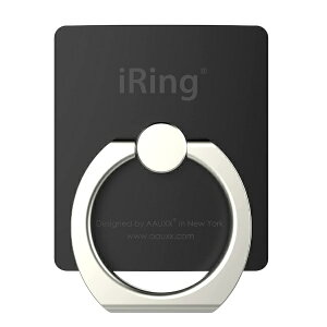UNIQ�b���j�[�N iRing Premium Black UMS-NIRHKBK