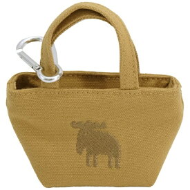 MOZ｜モズ 帆布 ミニミニトート カラビナ付 moz（モズ） キャメル 545214