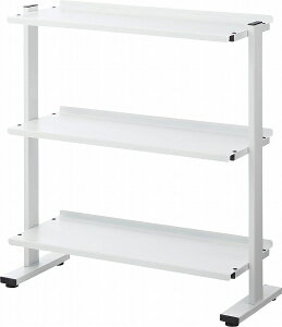 ���J�bAZUMAYA 2WAY���b�N3D(W80.5×D31×H85.5/91cm�j DIS-73WH �z���C�g