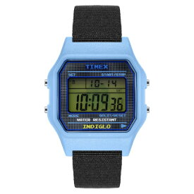 TIMEX｜タイメックス パックマン クラシックデジタル [PAC MAN Classic Digital] 1年保証 ブルー TW2V94100 [正規品]