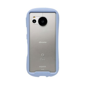 HAMEE｜ハミィ [AQUOS sense7専用]iFace Reflection強化ガラスクリアケース ペールブルー 41-956465