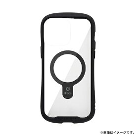 HAMEE｜ハミィ [iPhone 14 Pro Max専用]iFace Reflection Magnetic 強化ガラスクリアケース ブラック 41-958797