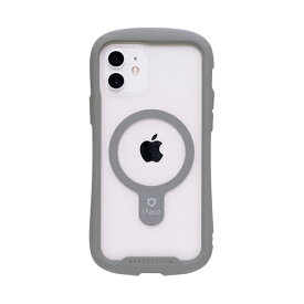 HAMEE｜ハミィ [iPhone 12/12 Pro専用]iFace Reflection Magnetic 強化ガラスクリアケース グレー 41-959008