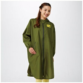 アイメディア｜AIMEDIA ゆったり 防水レインコート レインコート カーキ