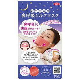 アイメディア｜AIMEDIA おやすみ用 鼻呼吸シルクマスク