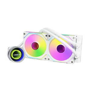 LIANLIbA CPUN[[ 120mmt@x2 [LGA1700/1200/115xEAM5/AM4] Galahad II Trinity 240 SL-INF zCg LL-GA2-240-SLINF-WT