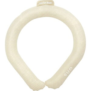 WIZ|ウィズ SUO(スオ)28℃ ICE クールリング for Dog SSサイズ ライトベージュ