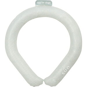 WIZ|ウィズ SUO(スオ)28℃ ICE クールリング for Dog SSサイズ ライトグレー